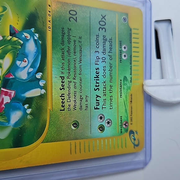 VINTAGE POKÉMON~Rare Reverse Holo Venasaur # 67 - Picture 4 of 8